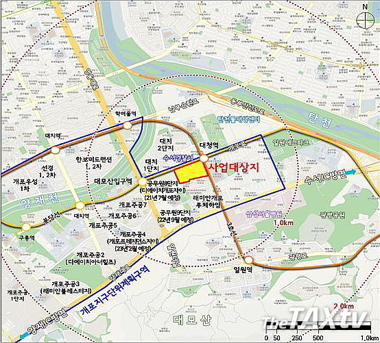 개포우성 7차 아파트 재개발 예정지