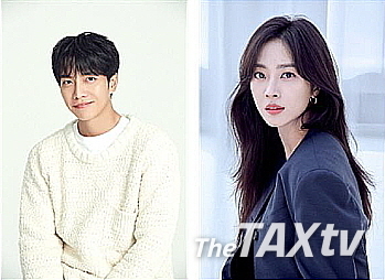 국세청 홍보대사로 위촉된 배우 이승기(좌)와 조보아(우)